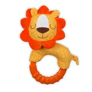 Nuby Ring-A-Round Rattle Teether - Multi-textured Surfaces - Fun & Colorful - Picture 1 of 35
