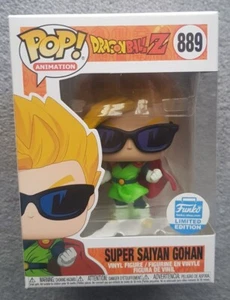Dragon Ball Z - Super Saiyan Gohan Funko POP! Vinilo #889 (exclusivo de Funko Shop) - Imagen 1 de 6