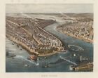 Amerika USA New York Brooklyn Long Governors Island Manhattan Hafen Segelschiff