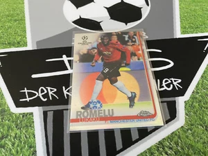 Topps Chrome Champions League 18/19 - Lukaku Refractor Card Manchester United - Picture 1 of 2
