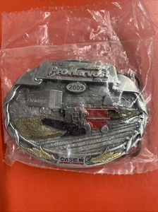 2005 Case IH ProHarvest Combine Farming Pewter Belt Buckle Limited Edition #200 - Picture 1 of 3