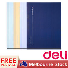 Deli Student Notebooks 40 Sheets Soft Cover Exercise Workbook Craft Paper 70g AU