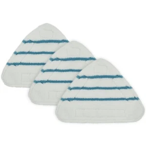 3pcs Steam Mop Replacement Pads Triangle Washable Cloth Cleaning Floor Microer - Picture 1 of 6