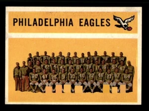 Philadelphia Eagles 1960 Topps #92 casi nuevo-como nuevo - Imagen 1 de 2