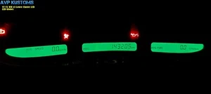 x3 Green LED Globe Lower LCD Dash VT VX WH Commodore Calais Berlina Statesman - Picture 1 of 5