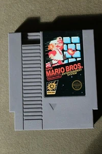 Mario Bros NES vintage authentic  NINTENDO Game  - Picture 1 of 2
