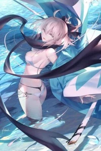 Fate Grand Order FGO C96 Okita Souji Tapestry Wall Scroll B2 - Picture 1 of 1