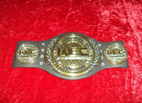 WEC WORLD EXTREME CAGE FIGHTING CHAMPION Foam Belt 2009 Zuffa Jakks Pacific Kids Cover