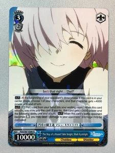 Weiss Schwarz The Way of a Round Table Knight, Mash Kyrielight FGO/S87-E086 R - Picture 1 of 1