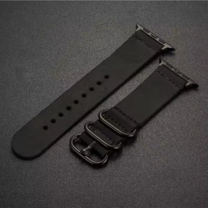 Vintage Matte Leder Armband für Apple Watch 11 10 9 8 7 6 5 SE 40-49mm Ultra 3 2 - Bild 1 von 18