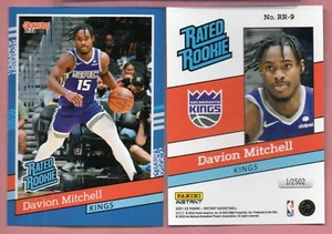 Davion Mitchell 2021-22 Panini Instant Rated Rookie RC Heat #9 PR 2502 - Picture 1 of 1