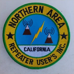 Northern Area Repeater Users Inc California Patch 4 5/8 In Diameter - Picture 1 of 3