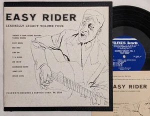 LEADBELLY LEGACY VOL. 4 "Easy Rider" LP 10" Folkways FA 2034 insert 1953 - Picture 1 of 7