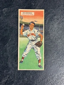 1955 Topps Double Header Bob Borkowski Bob Turley #63/64 VG EX Redlegs Yankees - Picture 1 of 2