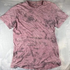 Men’s Medium Large Longline T Shirt Tie Dye Pink 18x29” - Picture 1 of 10
