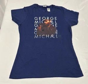George Michael Pop Rock Musik weiblich Damen Medium T-Shirt - Bild 1 von 11