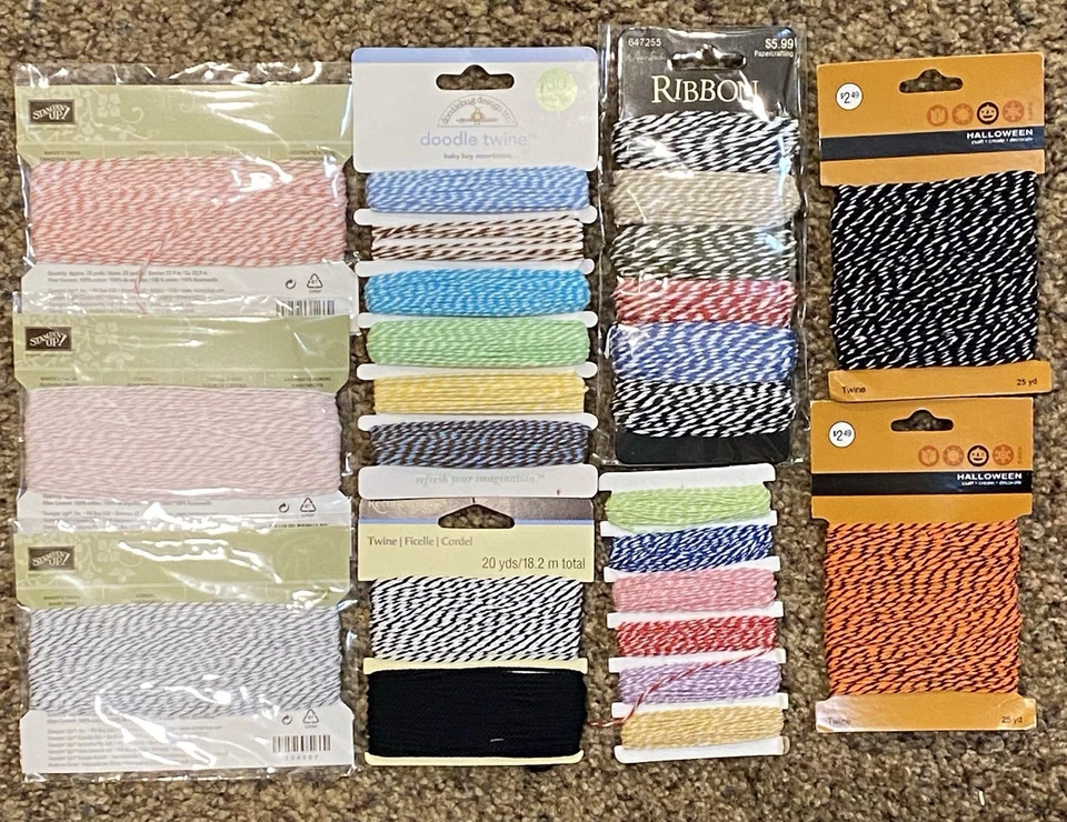 9 cartas de Baker’s Twine-Retired Stampin’ Up! y más. Foto 1 de 1