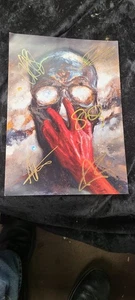 Bury Tomorrow Cannibal handsigniert handsigniert von 5 Drucken 8 1/2" x 11 3/4" - Bild 1 von 4