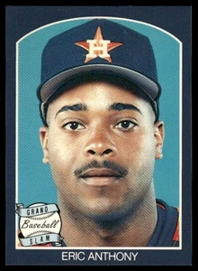 Juego de dados Grand Slam 1990 azul y rojo (sin licencia) #sin Eric Anthony borde azul - Imagen 1 de 2