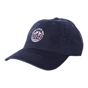 Neff Have A Nice Trip Dad Cap, Adjustable Strap Cotton Baseball Hat, Navy Blue - Picture 1 of 2