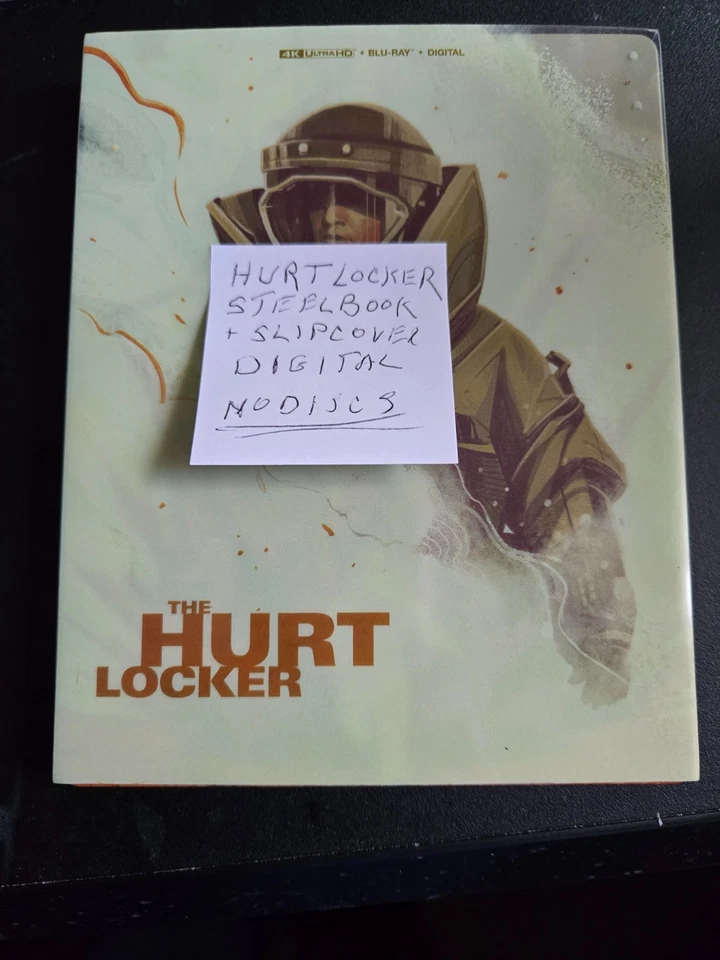 THE HURT LOCKER SteelBook + slipcover+digital code. Blu-Ray Disc no 4K Disc - Image 1 of 1