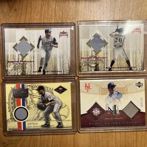 Lot (4) 01-05 Fleer /UD Glaus Burnitz Kent/RC Gooden GU Relic Cards Ana Ari SF - Picture 1 of 10