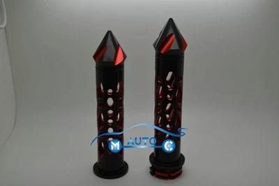 22MM 7/8" CNC Handlebar Grips For BMW K1200S R1200 RT R GS S F800S Black J Foto 1 de 3