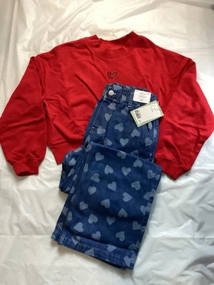 Juego de 2 corazones H&M niñas talla 10 Foto 1 de 4