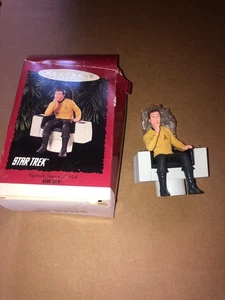 Hallmark Keepsake Ornament Star Trek Captain James T Kirk 1995 - Bild 1 von 5