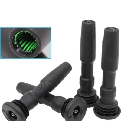 4pcs Ignition Coil Rubber Boots 04E905199A 04E905199G for VW Golf CC Audi A3 - Image 1 of 4