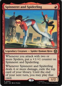 Spinneret and Spiderling R Marvel's Spider-Man 94 NM Normal MTG - Picture 1 of 2