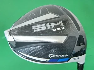 TaylorMade SIM MAX Driver 10.5 TENSEI BLUE TM 50 (S) #035 Golf Clubs - Picture 1 of 6