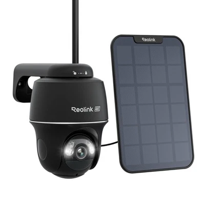 4K Solar Security Cameras Wireless Outdoor, 360° Pan Tilt, 8MP Color Night Vi... - Image 1 of 4