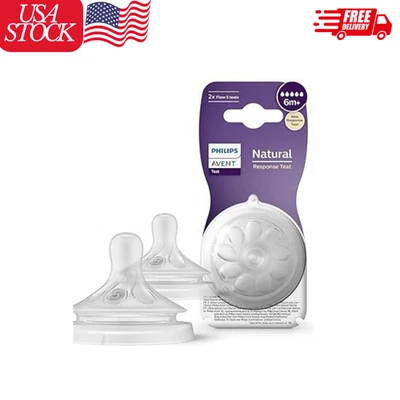 Philips Avent Natural Response Nipple Flow 6M+ - Imagem 1 de 4
