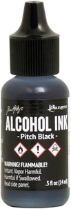 Ranger TAL-22138 Tim Holtz Alcohol Ink .5oz-Pitch Black - Picture 1 of 1