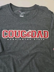 WASHINGTON STATE COUGARS DAD MEN'S T-SHIRT SIZE 2XL - Picture 1 of 9