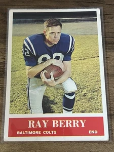 1964 Philadelphia #1 Ray Berry Baltimore Colts HOF - Bild 1 von 2