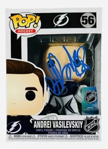 Figura Funko Pop Andrei Vasilevskiy firmada por Tampa Bay + Beckett Certificado de Autenticidad - Imagen 1 de 2