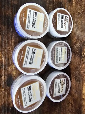 Loreal Age Perfect 4-In-1 Tinted Balm 3 # 10 Deep And 3 # 20  Deep .63oz - Image 1 of 3