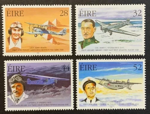 S49700 Ireland MNH 1998 Aviation Pioneers 4V - Image 1 of 1