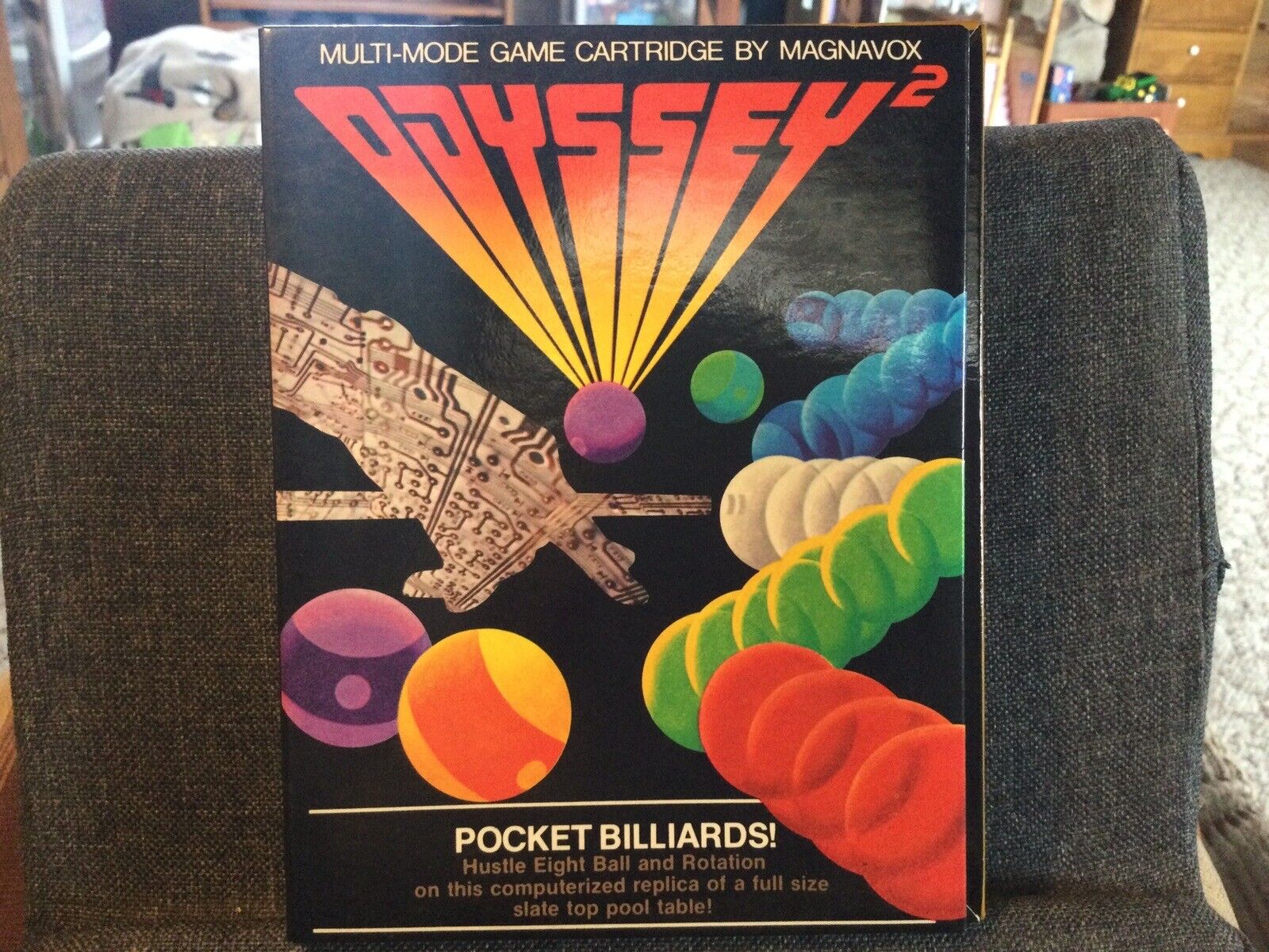 Pocket Billiards! (Magnavox Odyssey 2, 1980) Complete