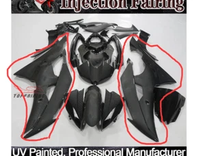 Carbon Fiber Painted Left & Right Side Fairing Fit for Yamaha YZF R6 2008-2016 - Picture 1 of 4