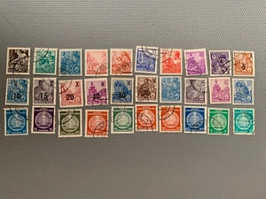 Germany Issued Under Russian Occupation Lot - 30 Different - Used/Off Paper - Picture 1 of 1