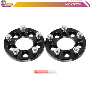 2Pc 15mm 5x100 to 5x114 12x1.5 Wheel Adapters Fits Toyota Lexus Buick Chevrolet - Picture 1 of 9
