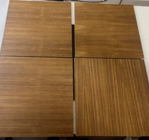 Proflex Teak Plywood 4 sheets (12" x 12" x 1/8", See description),Smooth Finish - Picture 1 of 8
