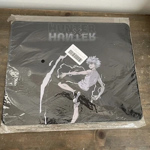 Hunter Hunter Mouse Pad Killua Zoldyck Non Slip Base Black Game Mat 11.5” x 10” - Picture 1 of 2