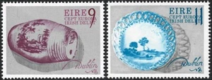 Irland Sg 396/397 Europa 1976. Irish Delft MNH - Bild 1 von 2