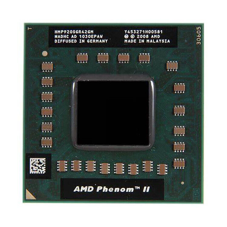 AMD Phenom II P920 CPU Quad-Core 1.6 GHz 2M 1800 MHz Socket S1 Processor - Image 1 of 1