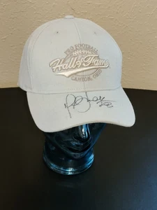 SIGNED Marshall Faulk Reebok NFL Hall Of Fame Hat OSFA St Louis Rams Los Angeles - Picture 1 of 14