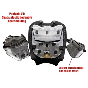 Ducati Panigale V4 Heat Shield Kit 2018-2021 - Picture 1 of 11